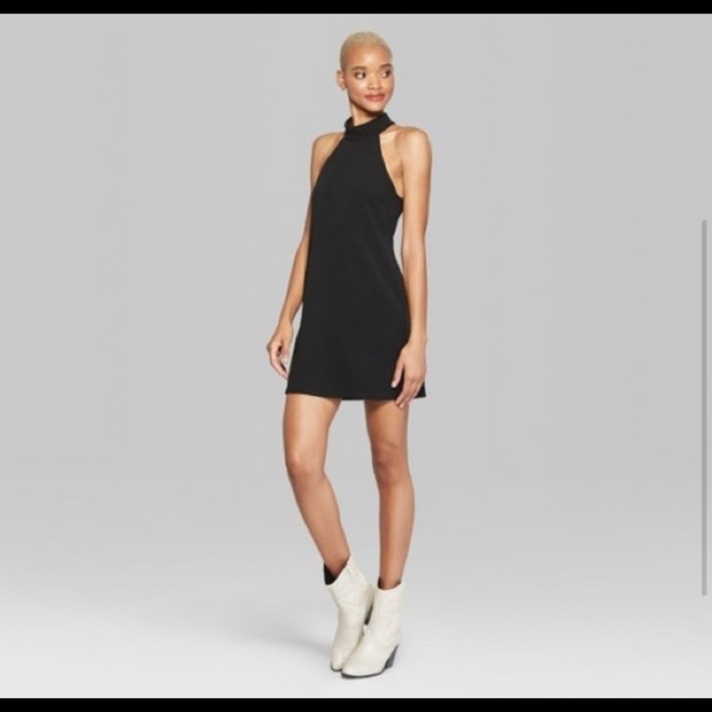 Wild fable short black dress